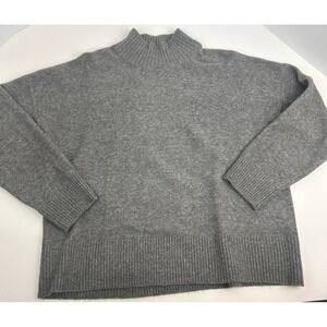 The Absolutely Perfect Fit Pullover Loft Gray Sweater NWT Size XL